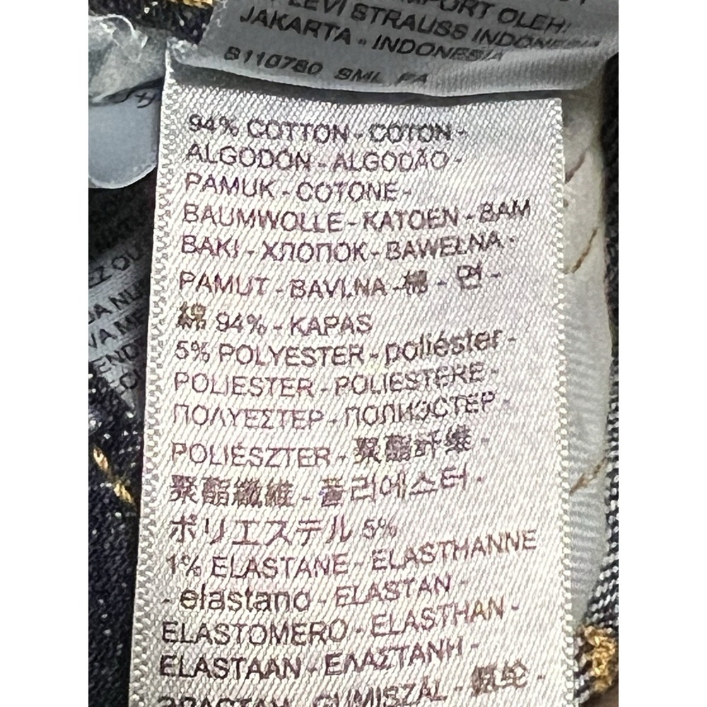 NWT Levi 527 Bootcut Jeans,Blue, Men's 30x32 - Picture 8 of 8